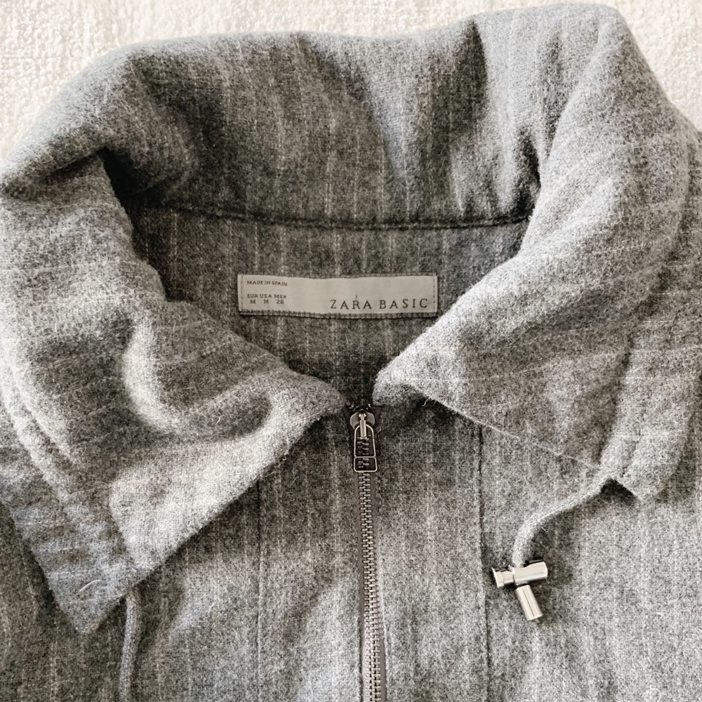 Zara basic jacket pinstripe - Picture 2 of 3